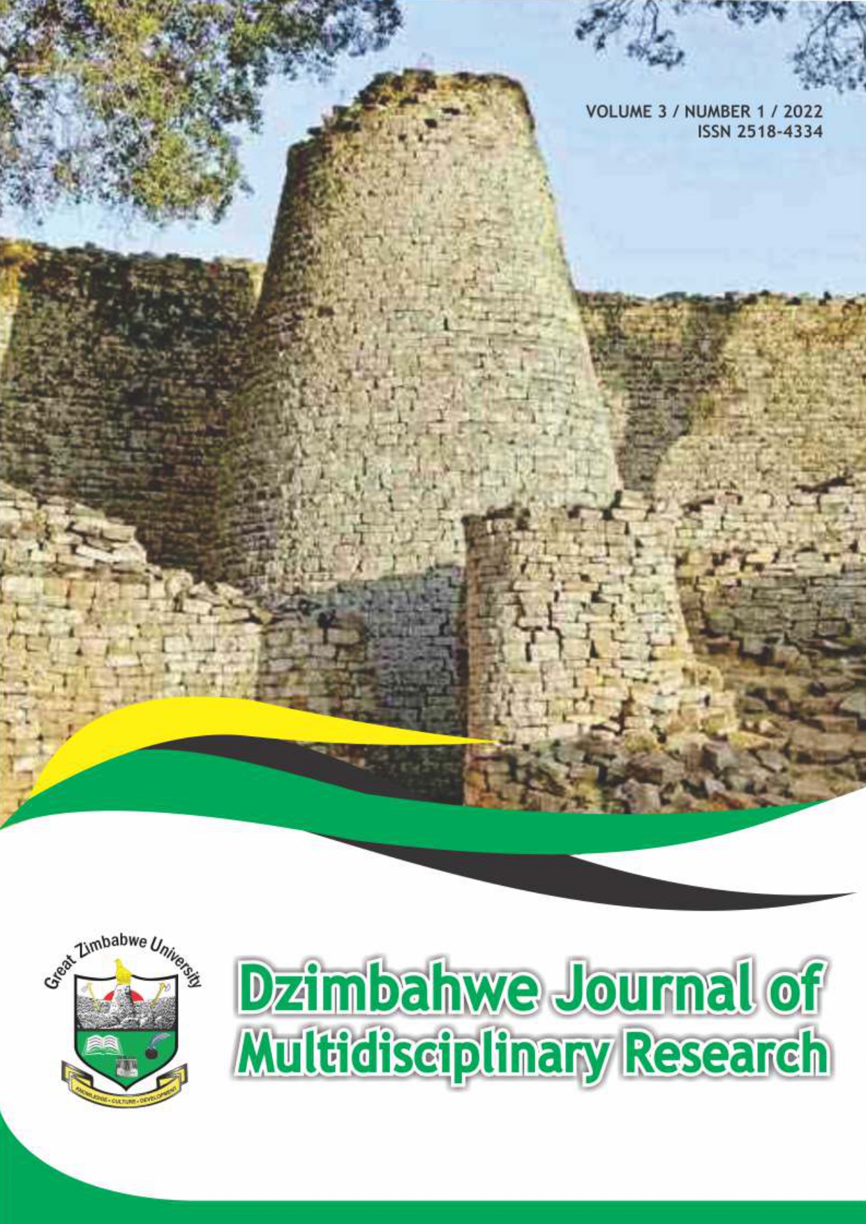 Dzimbahwe Journal of Multidisciplinary Research Cover